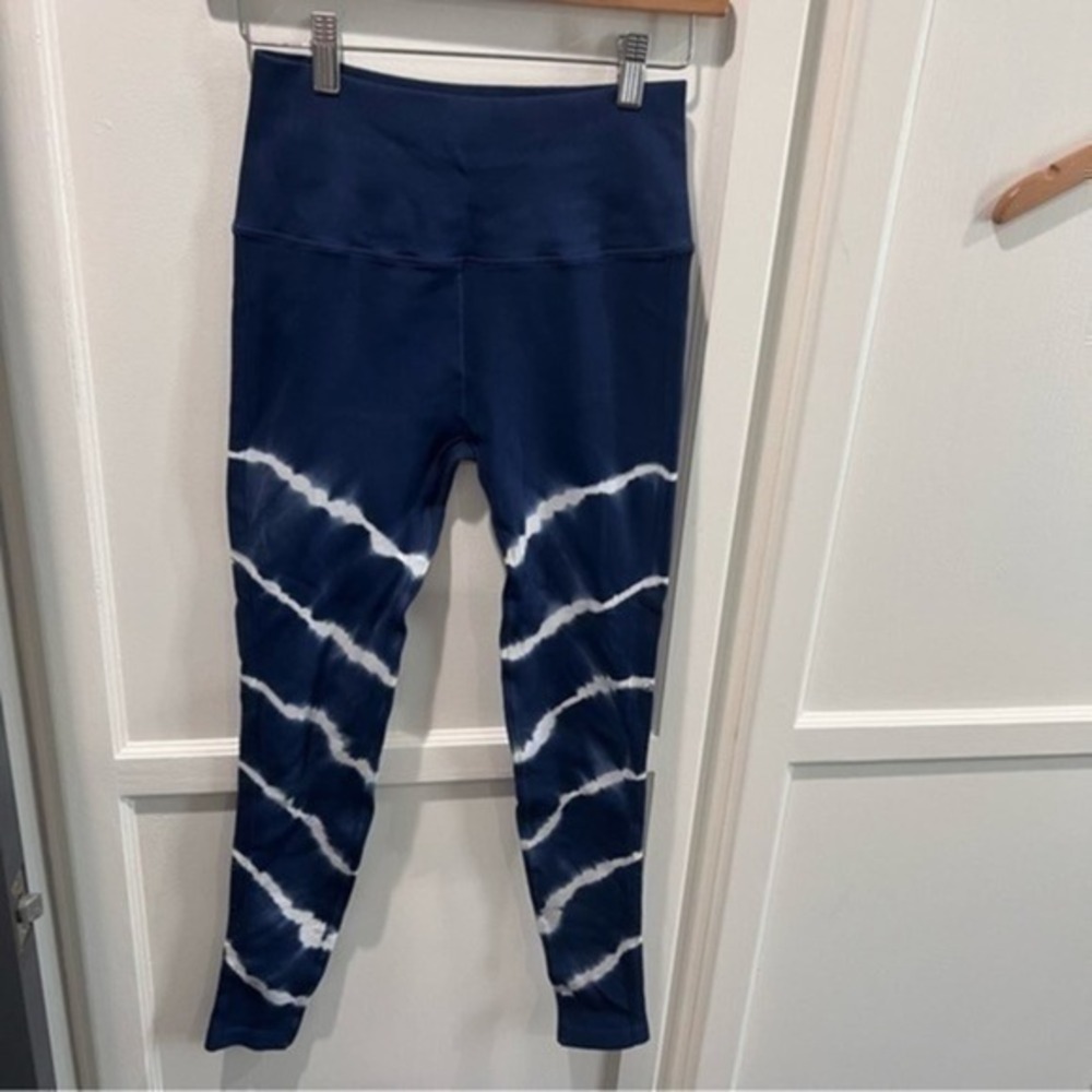 Spiritual Gangster Tie Dye Stripes High Waisted Leggings